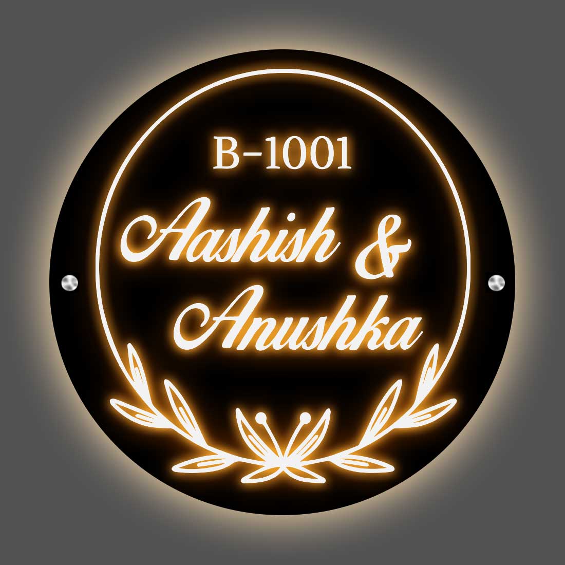 Led Name Plate Code Light Name Plate-LED Nameplates for Home – Nutcase