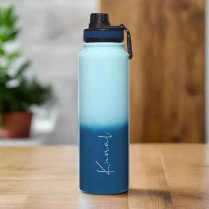 Nutcase Custom Water Bottles with Name 800ml Double Insulated  Bottles - Keeps Water Hot/Cold for Hours