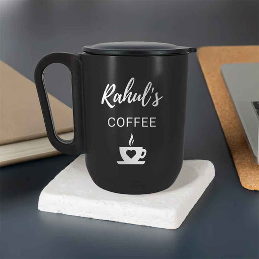 Stainless Steel Coffee Mug With Name - Custom Insulated Coffee Mug