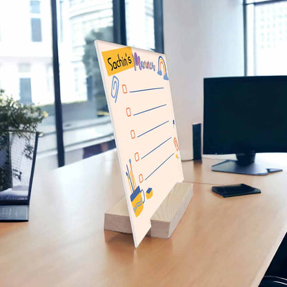 Study Planner for Students with Personalized Name