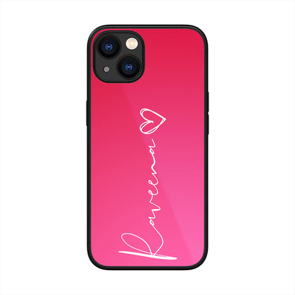 iPhone 13 Custom Case Cover with Signature Calligraphy Name