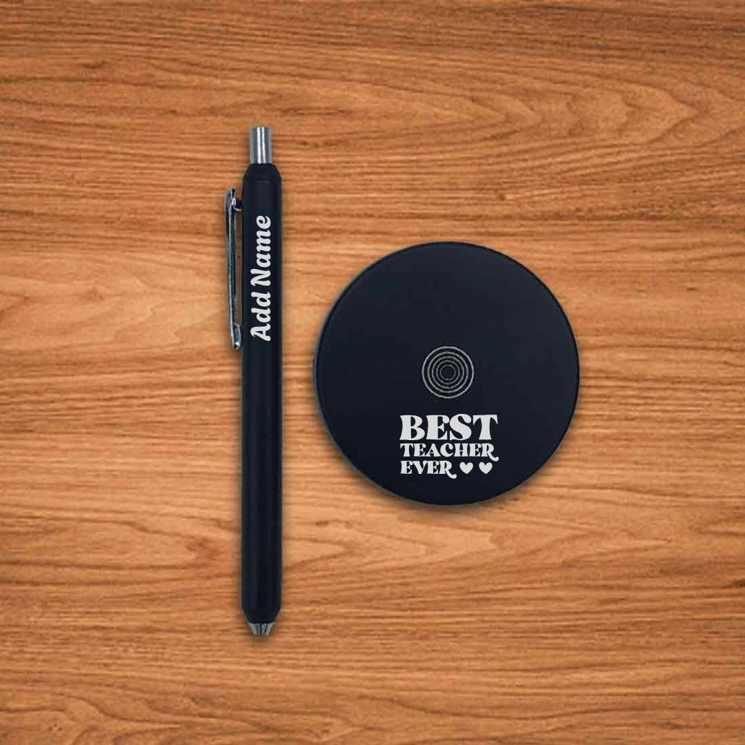 Personalized Pen for Teacher with Magnetic Stand – Unique Teacher Day Gift