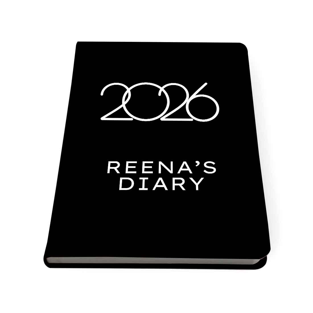 Customized Diary with Name A5 Size with Premium Hard Cover, Calendar & Planner