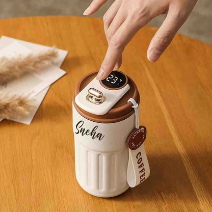 Nutcase Custom Tumbler Thermos with Temperature Display-Made with 304 Stainless Steel-500ml