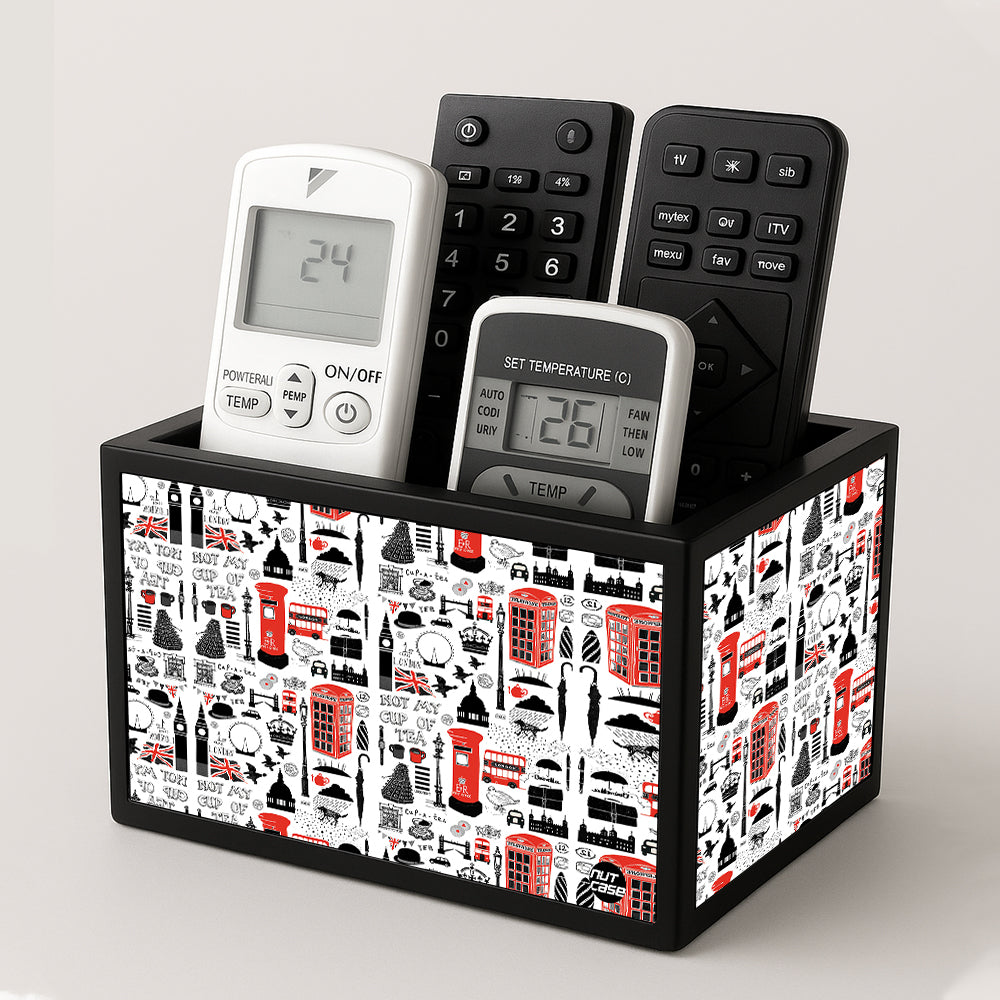 Beautiful Remote Control Holder Organizer For TV / AC Remotes -  London Travel