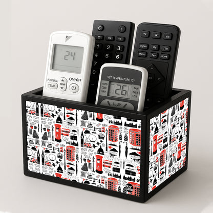 Beautiful Remote Control Holder Organizer For TV / AC Remotes -  London Travel