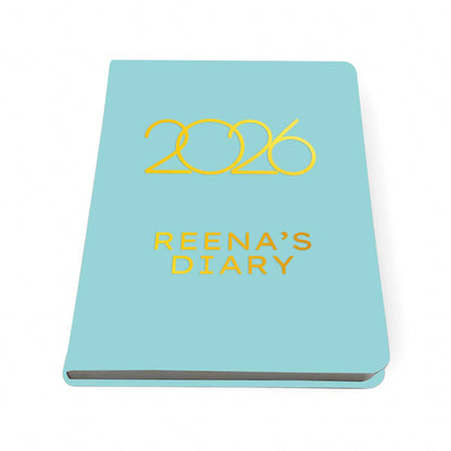 Customized Diary with Name A5 Size with Premium Hard Cover, Calendar & Planner