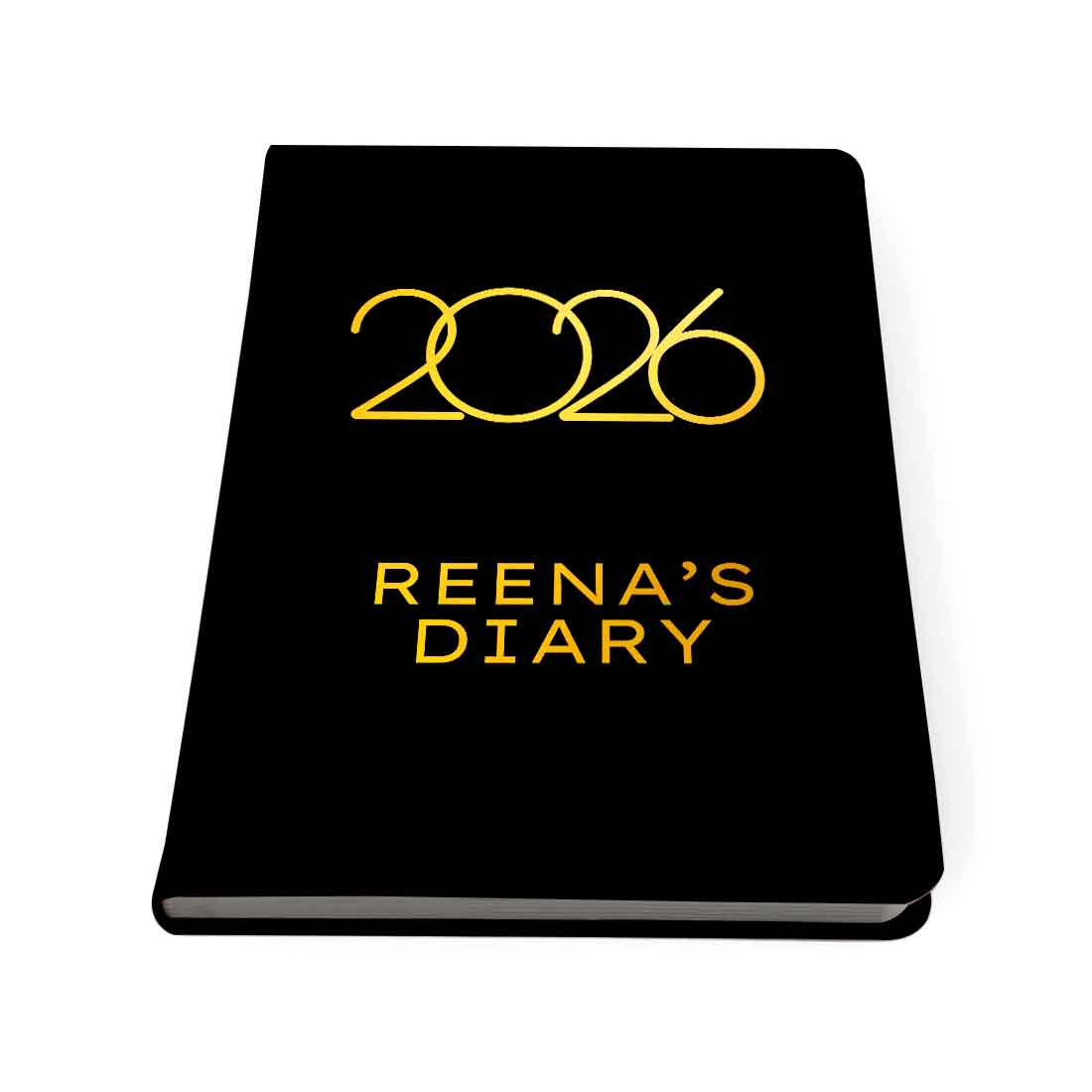 Customized Diary with Name A5 Size with Premium Hard Cover, Calendar & Planner