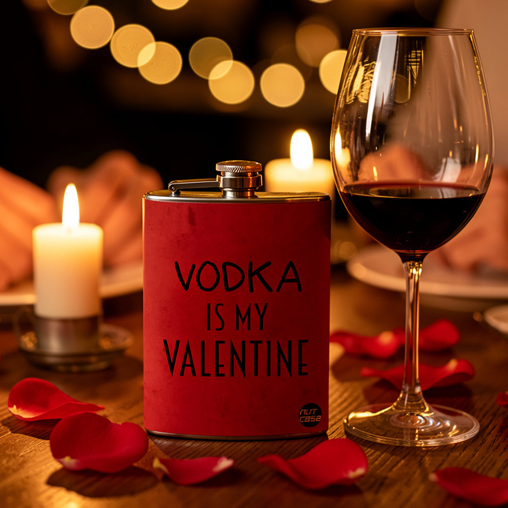 Valentine's Day Gift Ideas Hip Flask 8Oz - Funny Hip Flask