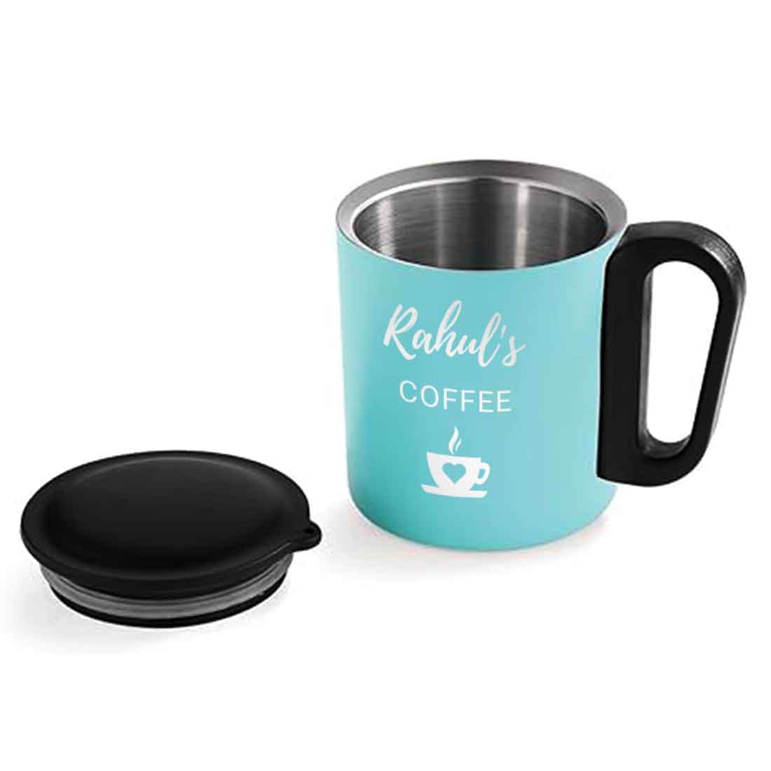 Stainless Steel Coffee Mug With Name - Custom Insulated Coffee Mug