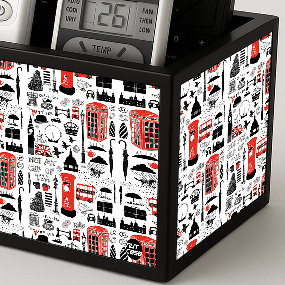 Beautiful Remote Control Holder Organizer For TV / AC Remotes -  London Travel