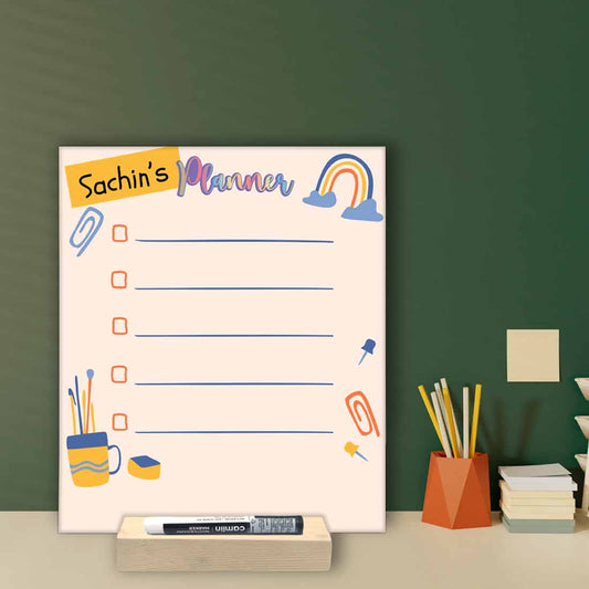 Study Planner for Students with Personalized Name
