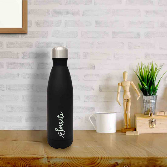 Water Bottle with Name - Personalized Stainless Steel Water Bottle