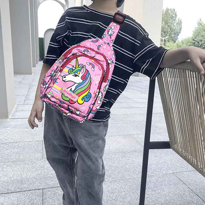 Customized Small Crossbody Bag for Kids' Unicorn-Themed  – Fun, Functional, and Durable