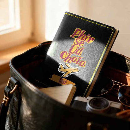 Cool Passport Covers Faux Leather Custom Holders for Passports-Phir Se Ud Chala