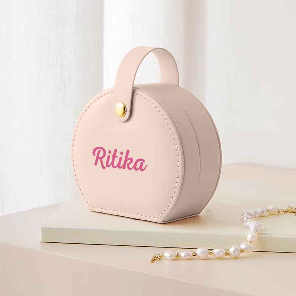 Mini Jewelry Box Personalized Earring Jewellery Organizer