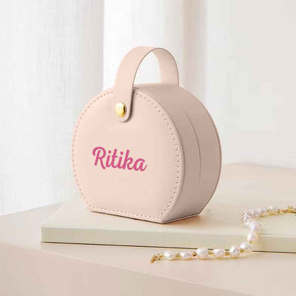 Mini Jewelry Box Personalized Earring Jewellery Organizer