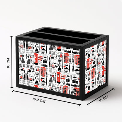 Beautiful Remote Control Holder Organizer For TV / AC Remotes -  London Travel