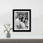 Gallery Wall Frames Personalized Black and White 8x10 inch Picture Frame (Set of 8)