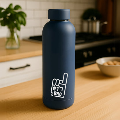 Double Insulated Bottle 500ml Gift for Brother  -  Raksha Bandhan Gift Stainless Steel Water Bottle Leakproof, BPA-Free | #1 Bro