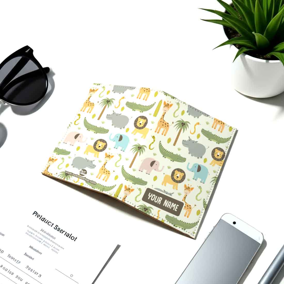 Personalized Passport Cover for Kids Birthday Return Gift