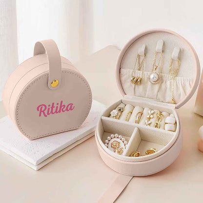Mini Jewelry Box Personalized Earring Jewellery Organizer