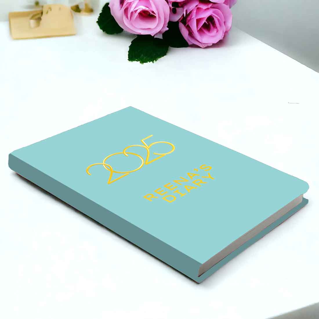 Nutcase Customized Diary with Name A5 Size with Premium Hard Cover, Calendar & Planner