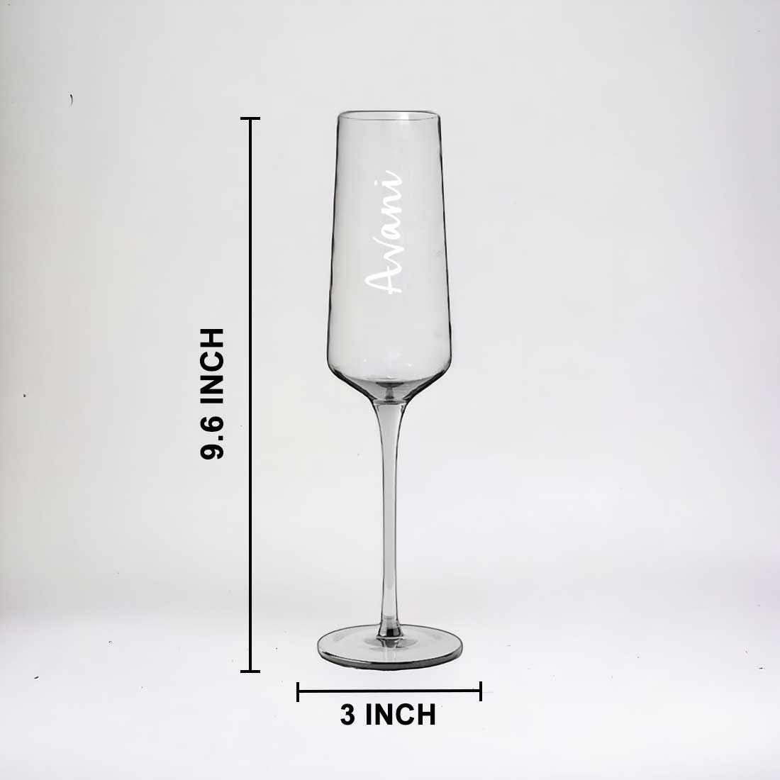 Personalized Champagne Flutes - Premium Engraved Champagne Glasses