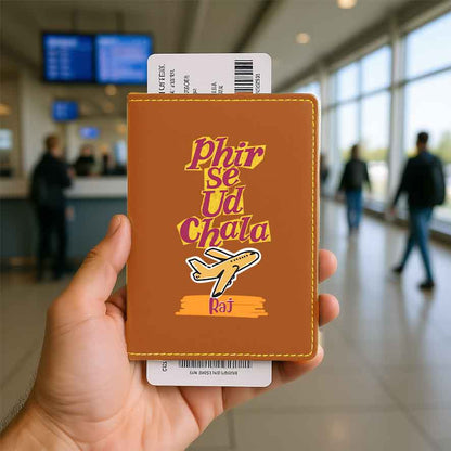 Cool Passport Covers Faux Leather Custom Holders for Passports-Phir Se Ud Chala