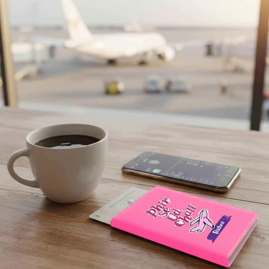 Cool Passport Covers Faux Leather Custom Holders for Passports-Phir Se Ud Chala