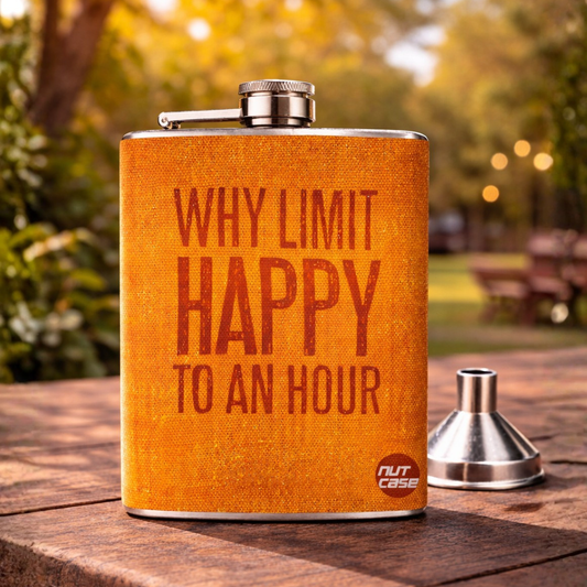 Hip Flask  -  Happy Hours
