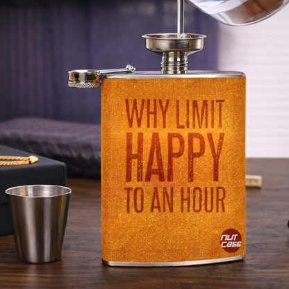 Hip Flask  -  Happy Hours