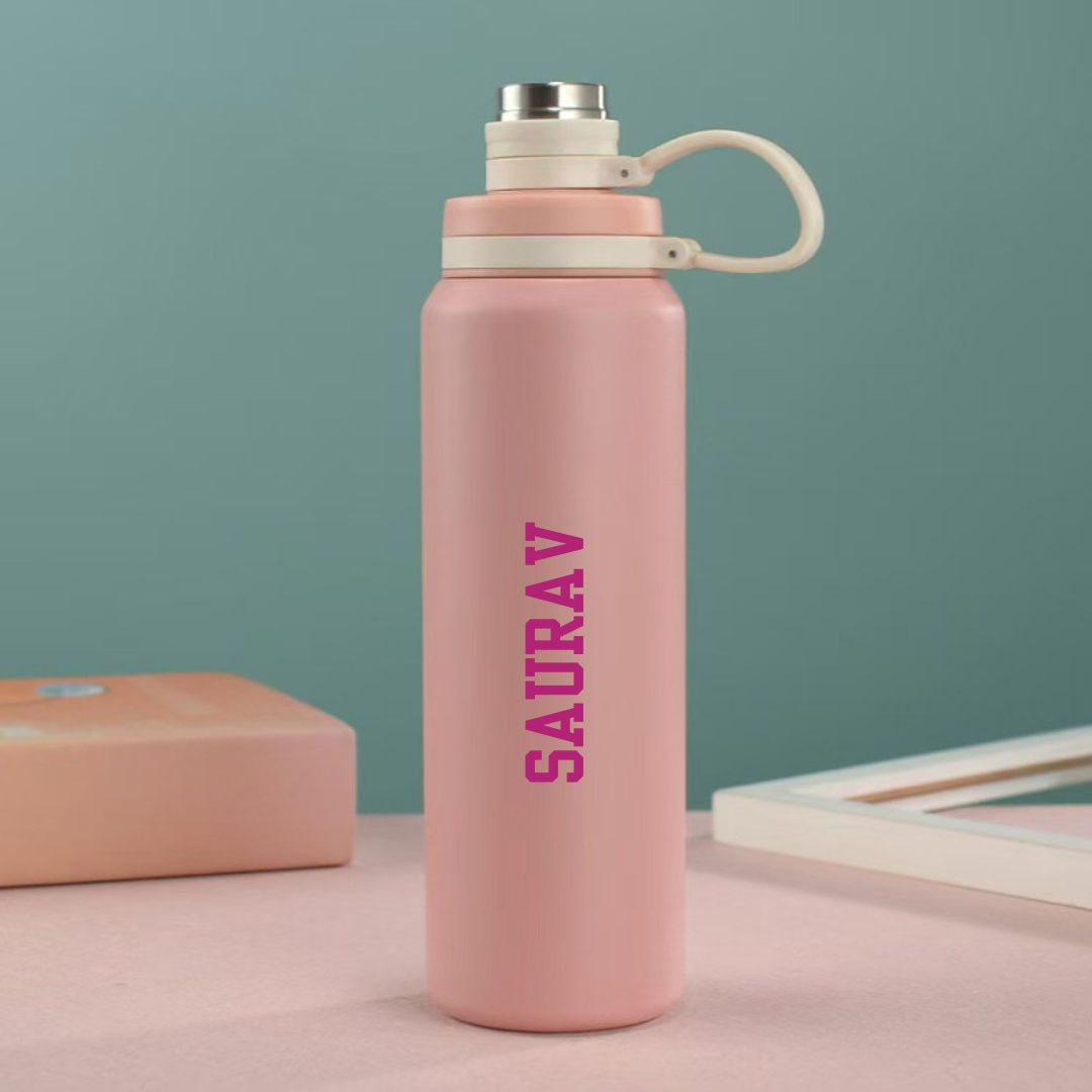 Custom Water Steel Bottle – Leakproof Hot and Cold Water Bottle 800ml