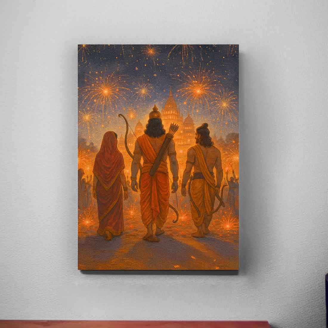 Ram Ji Photo Frame Night Lamp – Perfect for Home Temple & Gifting