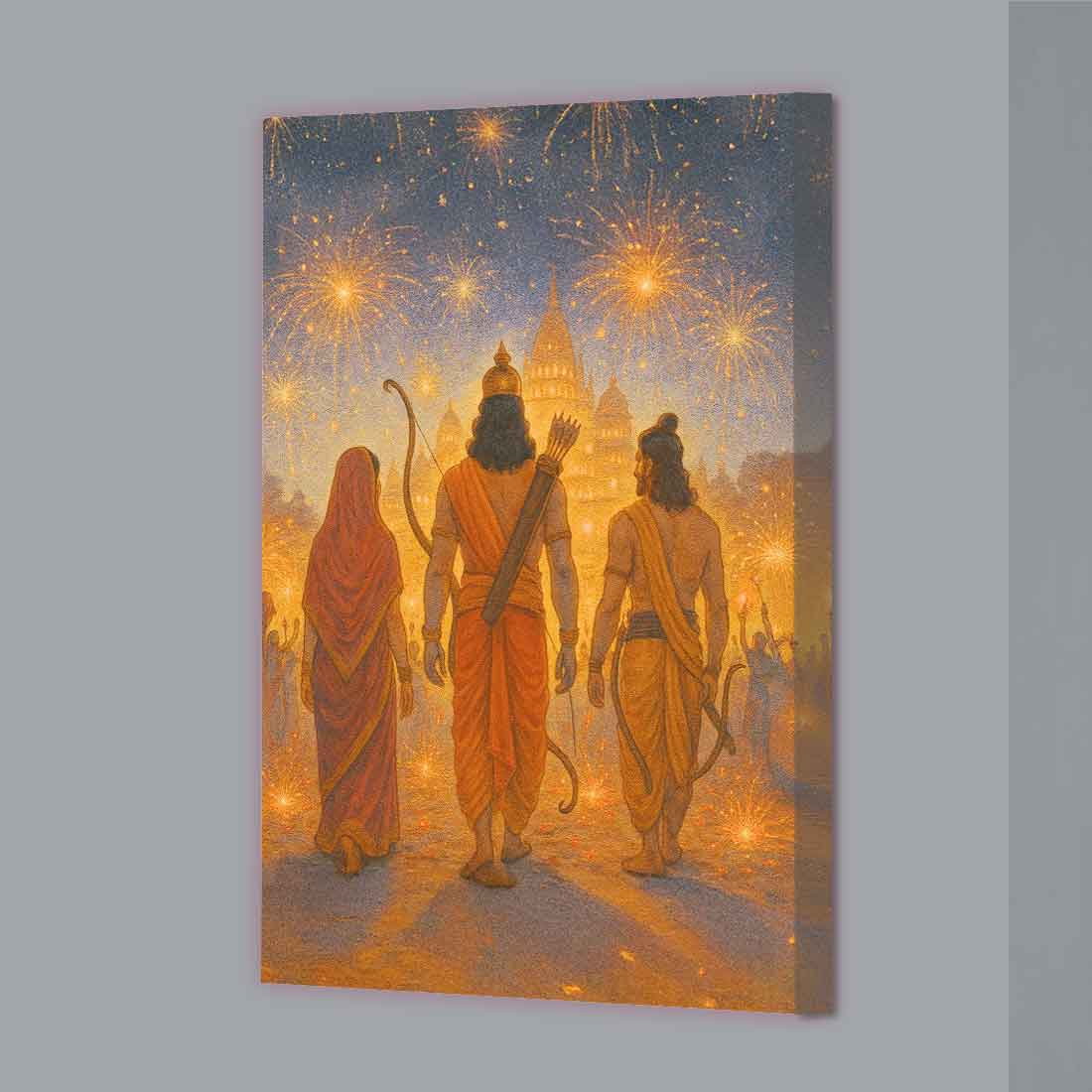 Ram Ji Photo Frame Night Lamp – Perfect for Home Temple & Gifting
