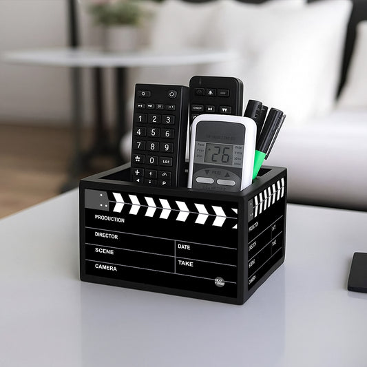 Black Remote Control Holder For TV / AC Remotes -  Filmy