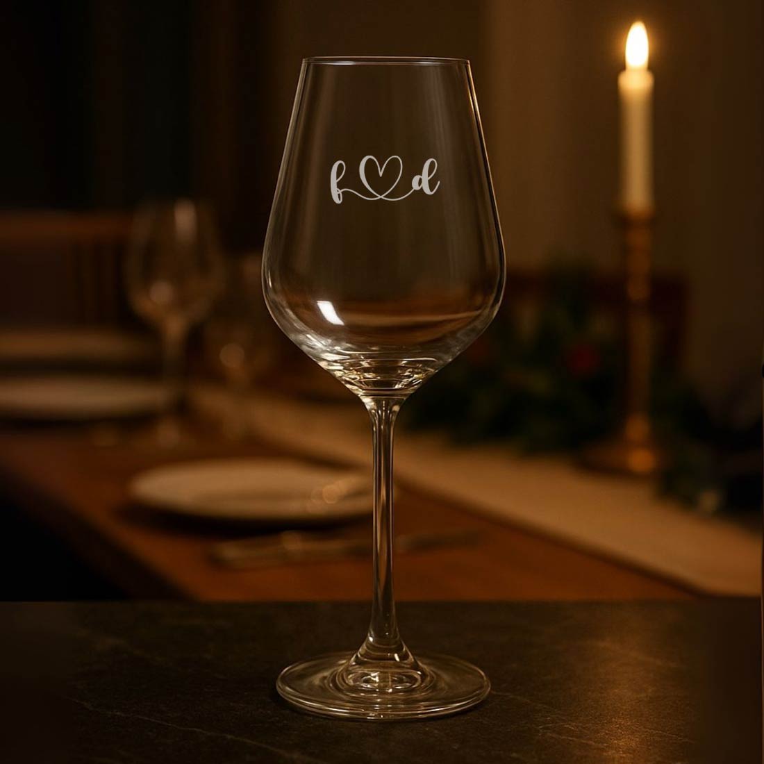 Customized Wine Glasses - Premium Edition Engraved Wine Glass