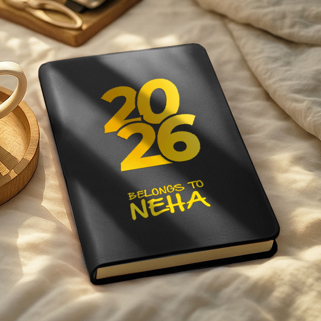 Personalized Diary A5 Size with Premium Hard Cover, Calendar & Planner