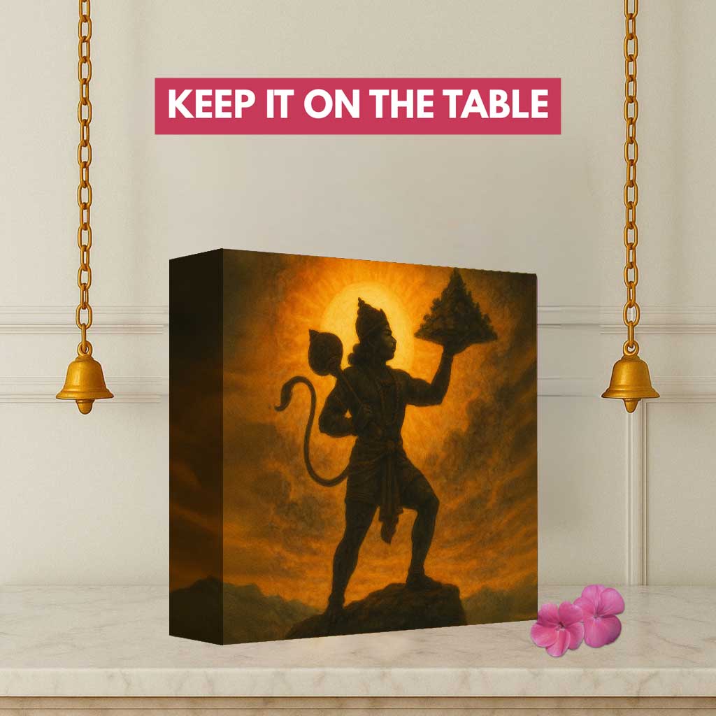 Hanuman Night Lamp – Divine LED Spiritual Light for Home Temple & Bedroom Décor