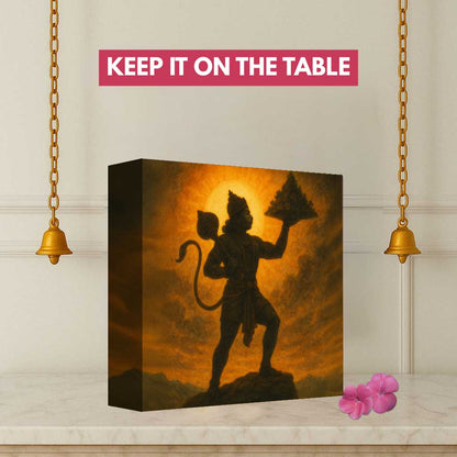 Hanuman Night Lamp – Divine LED Spiritual Light for Home Temple & Bedroom Décor