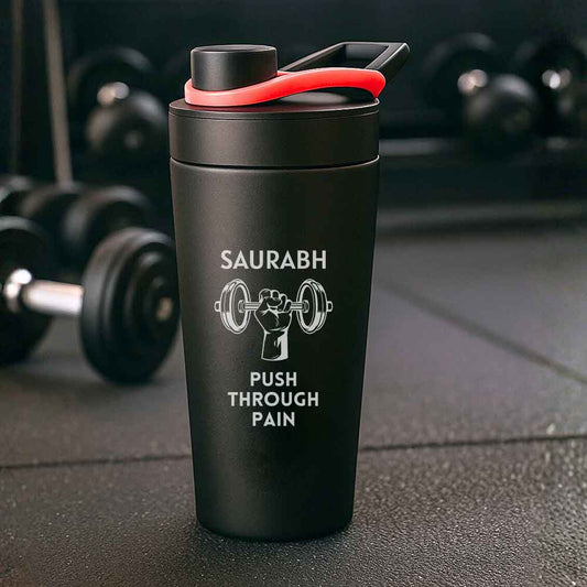 Custom Shaker Bottle for Protein Mixer Sippers Gym Workouts with Whisk Ball
