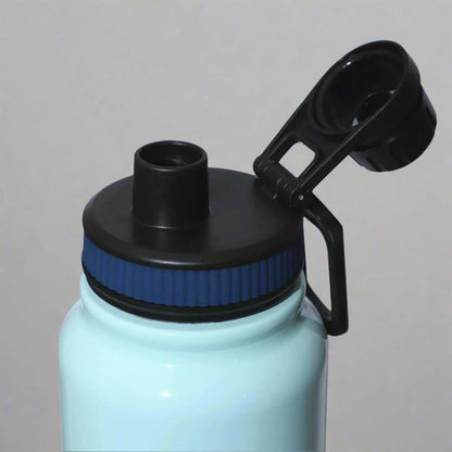 Nutcase Personalised Water Bottle 800ml Double Insulated Bottles with Name - Keeps Water Hot/Cold for Hours