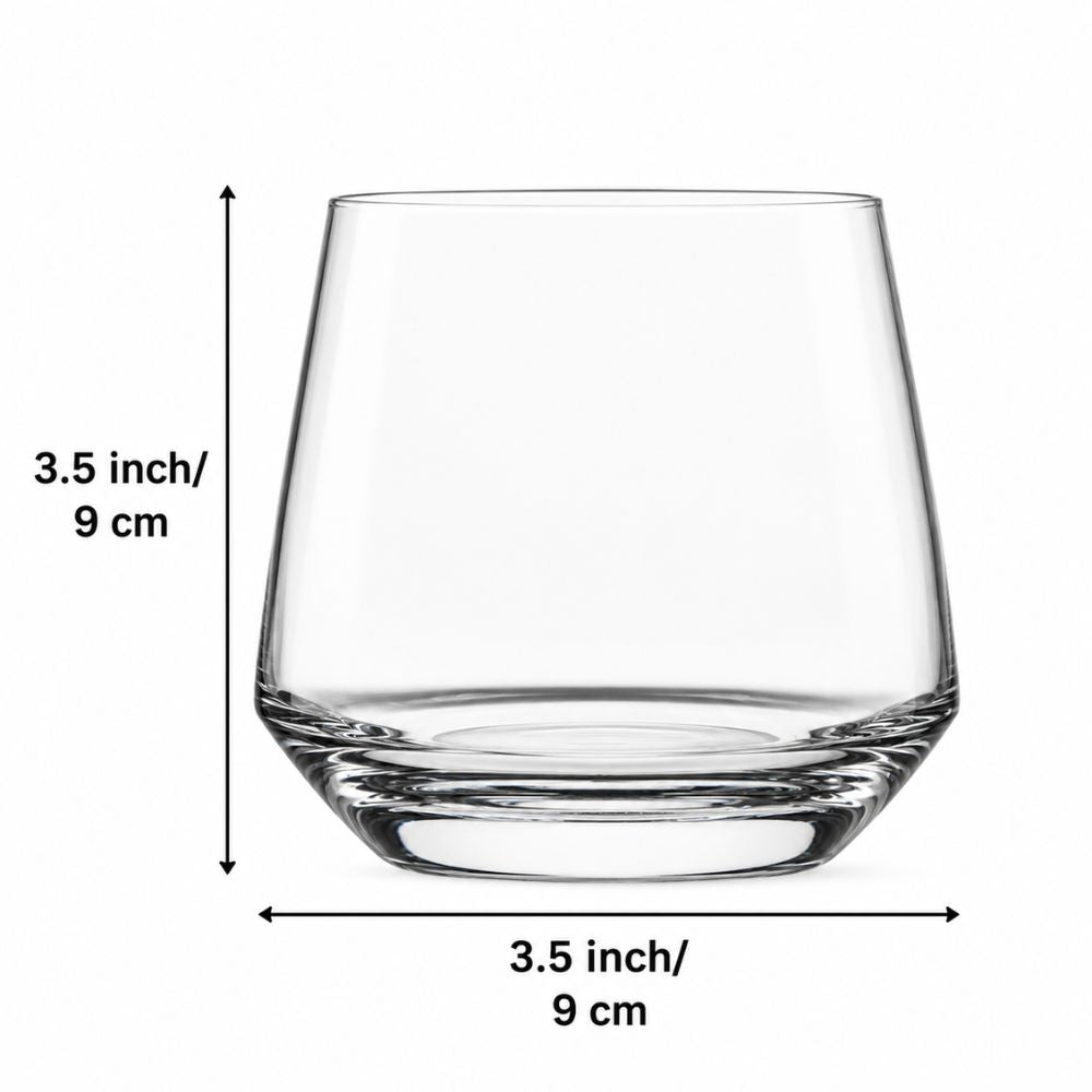 Personalized Father’s Day Gift Whiskey Glass Set – Custom Engraved Luxury Crystal Tumblers