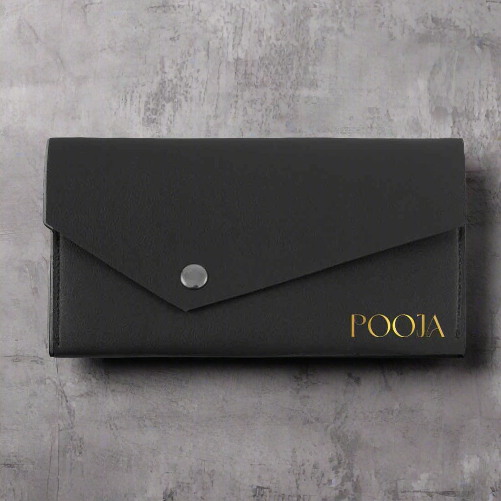 Envelope Clutch with Name - Elegant, and Functional Design for Women