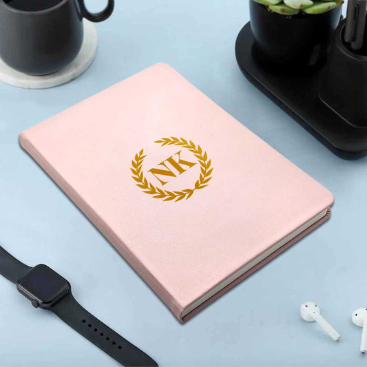 Nutcase Personalized Diary with Name A5 Size with Premium Hard Cover, Calendar & Planner