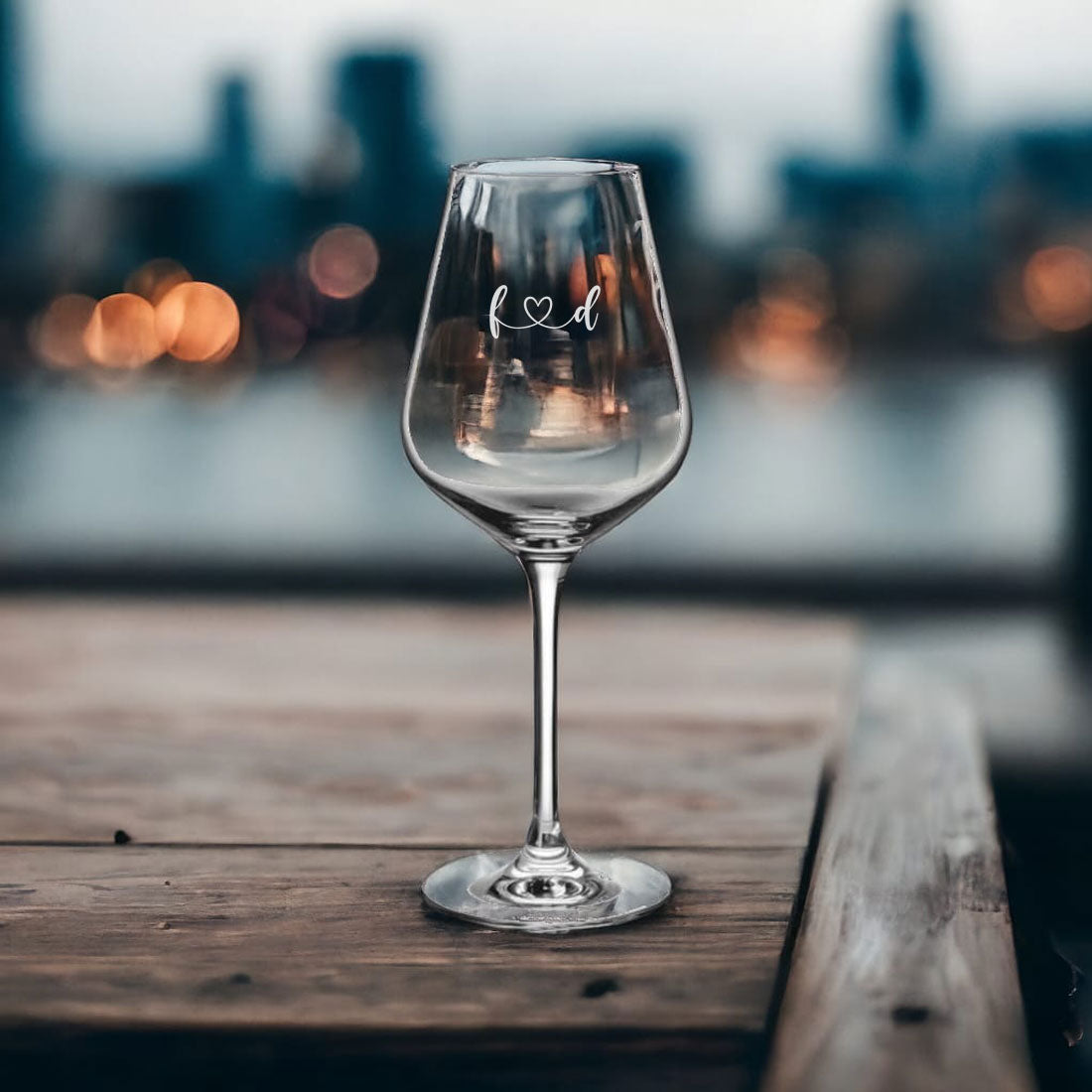 Customized Wine Glasses - Premium Edition Engraved Wine Glass