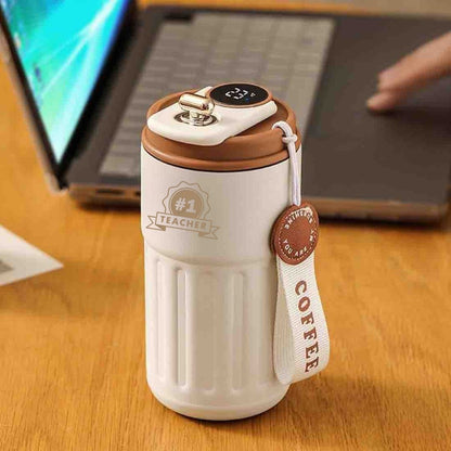 Coffee Flask with Temperature Display Thermos | Perfect Teachers Day Mug Gift
