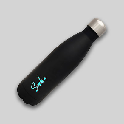 Customized Bottle with Name - Stainless Steel Insulated Cola Shape Water Bottle