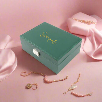 Compact & Travel-Friendly Jewelry Box – Keep Your Accessories Tangle-Free