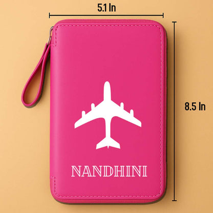 Custom Passport Wallet Travel Organizer with Luggage Tag